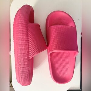 Slide Sandals - Vibrant Pink - NEW